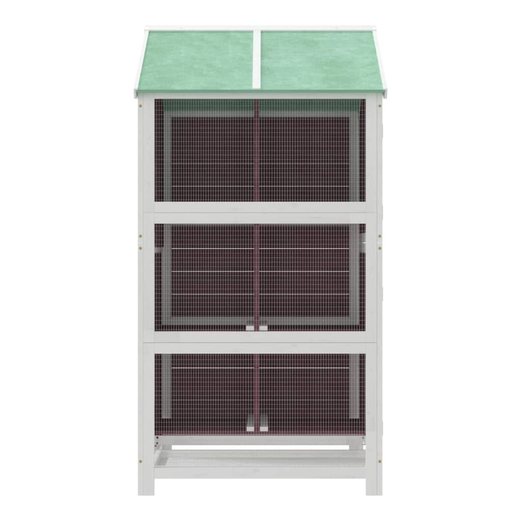 Lintuhäkki 91,5X53X170 Cm Täysi Mänty