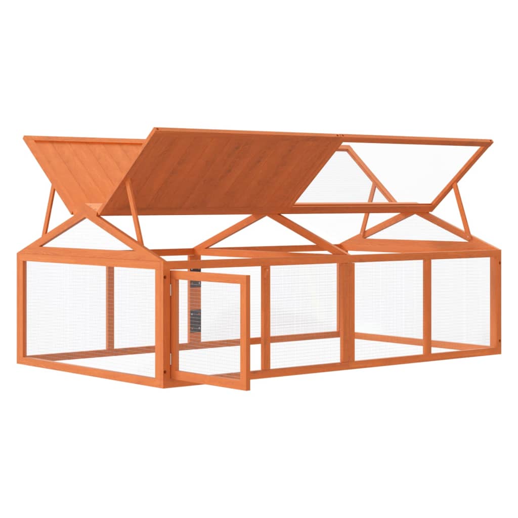 Juoksuhäkki 200X112,5X74 Cm Täysi Mänty