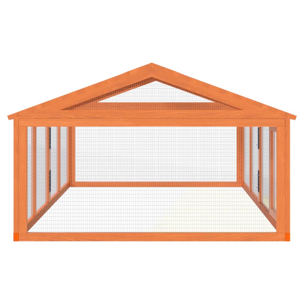 Juoksuhäkki 200X112,5X74 Cm Täysi Mänty