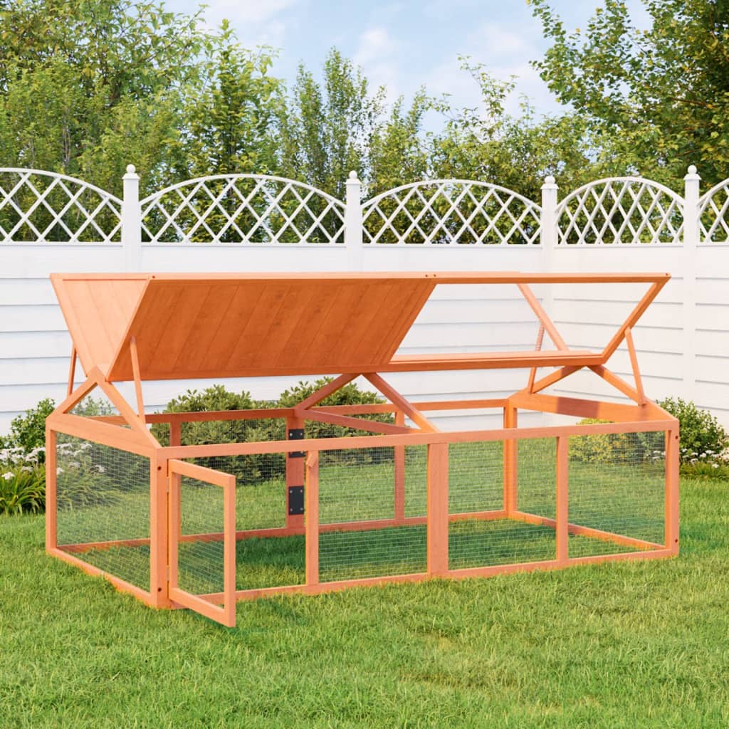 Juoksuhäkki 200X112,5X74 Cm Täysi Mänty