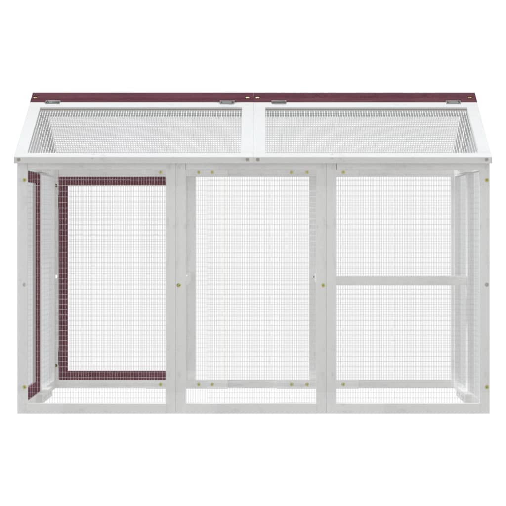 Juoksuhäkki 141X94X104 Cm Täysi Mänty