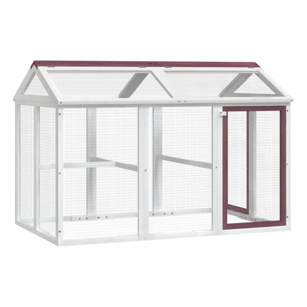 Juoksuhäkki 141X94X104 Cm Täysi Mänty