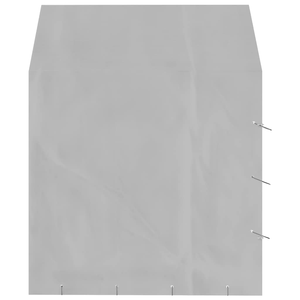 Koiran Ulkohäkki Katolla Hopea 2X2X2,5 M Galvanoitu Teräs