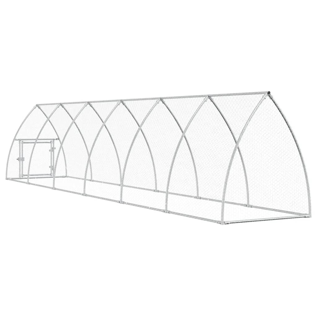 Kanahäkki Hopea Galvanoitu Teräs