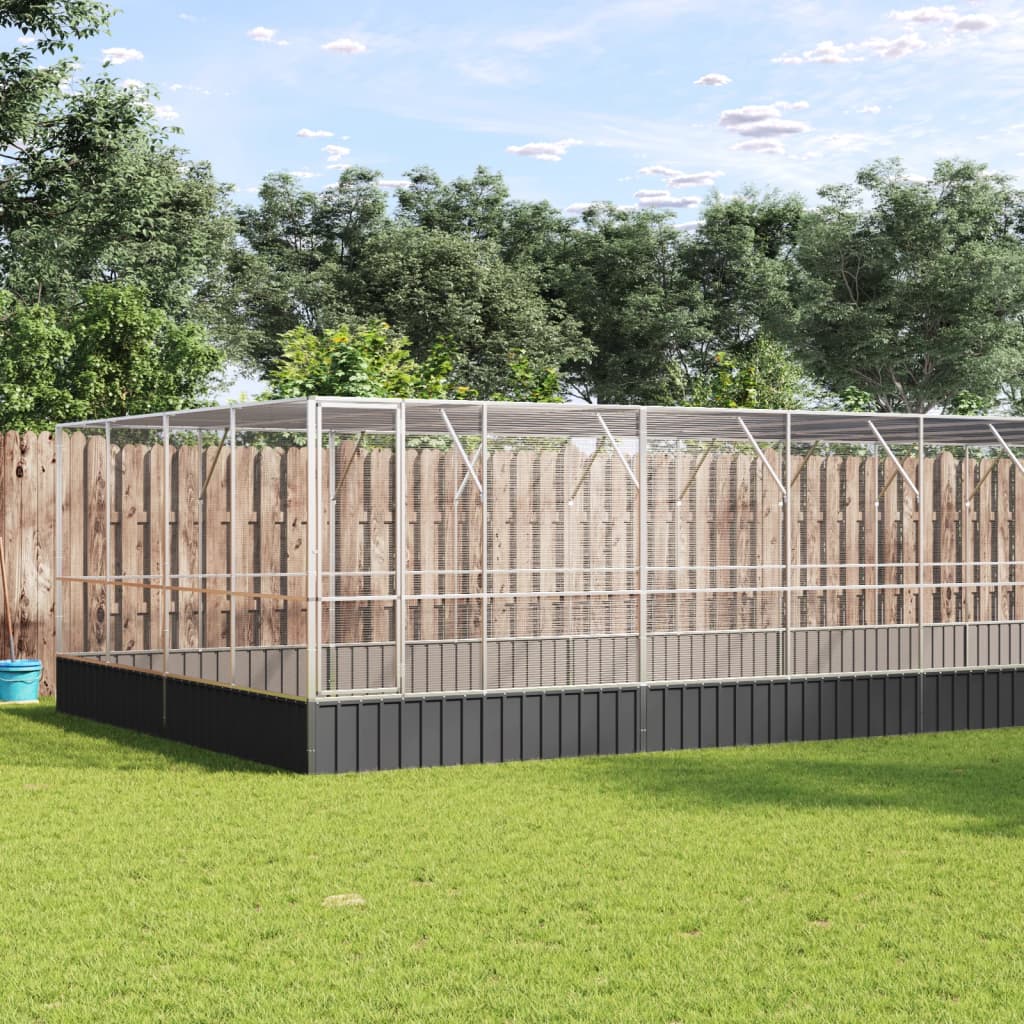 Aviaario Hopea 210,5X107X212 Cm Teräs