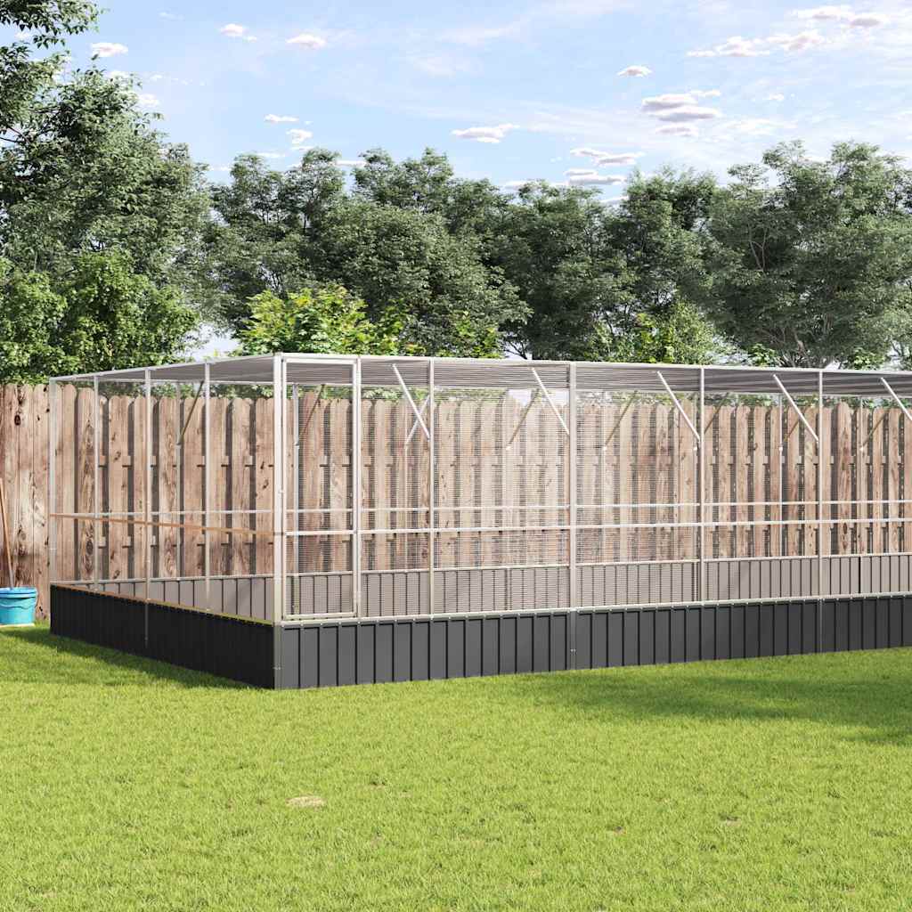 Aviaario Hopea 210,5X107X212 Cm Teräs