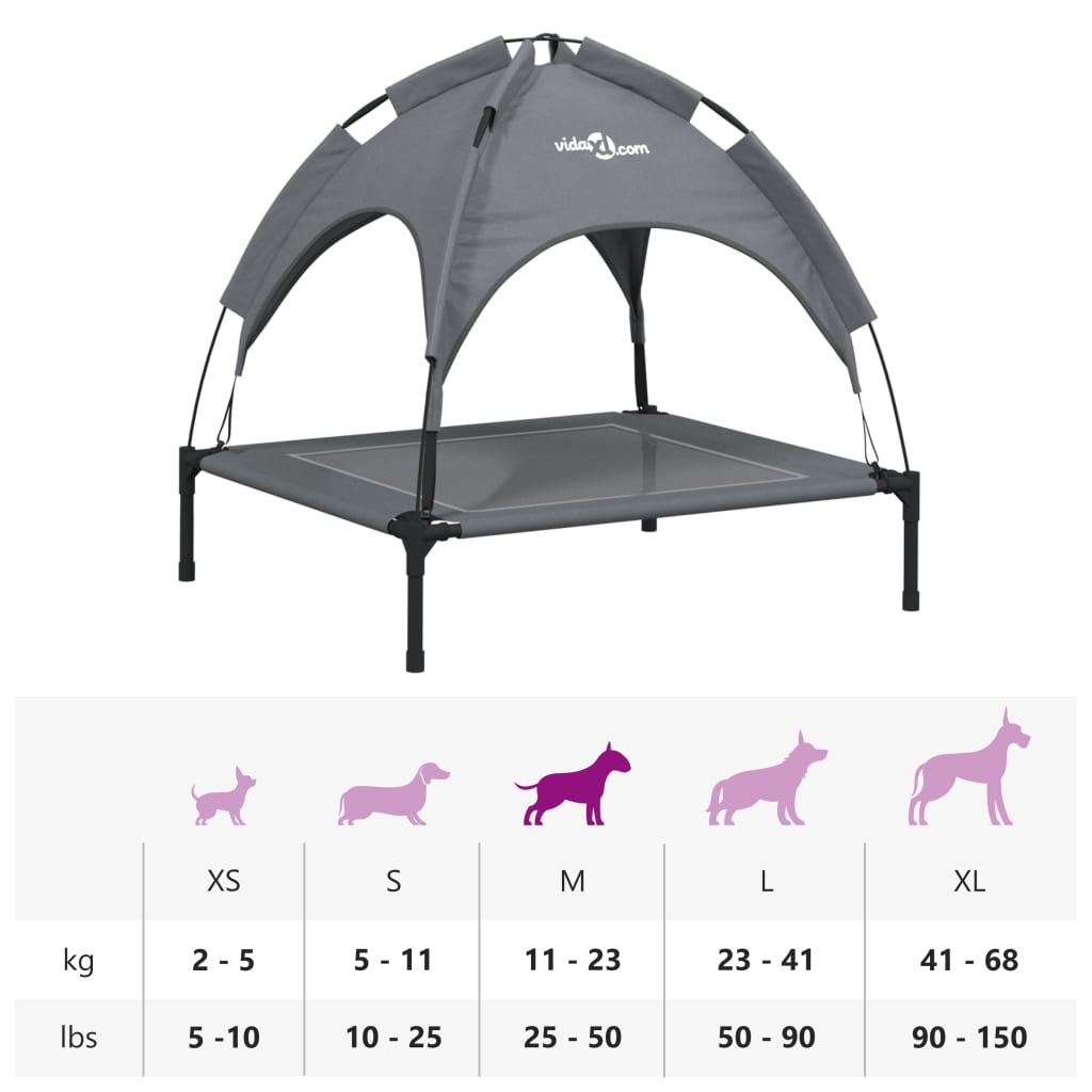 Koiransänky Katoksella Antrasiitti Oxford Kangas Ja Teräs