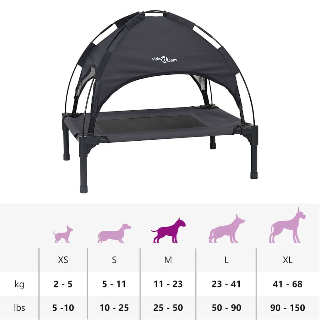 Koiran Peti Musta M Teräs