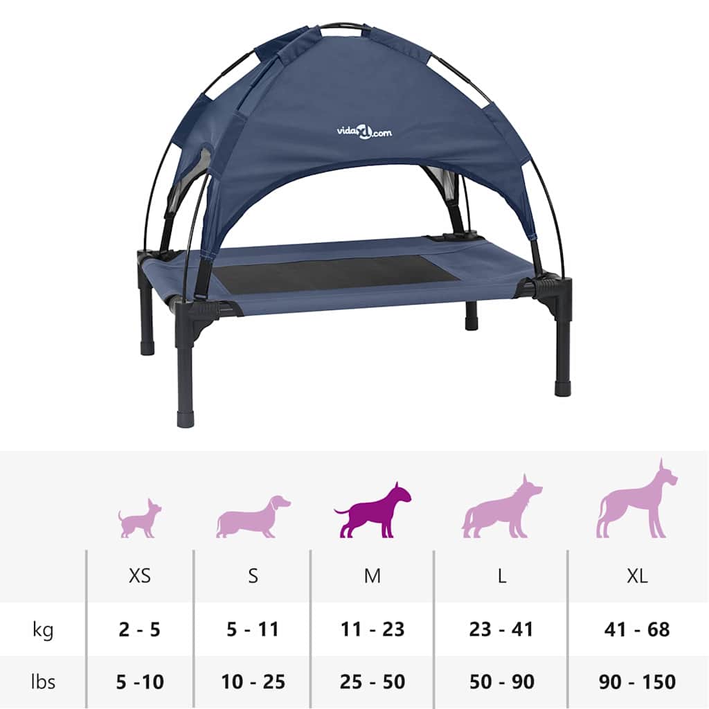 Koiran Peti Laivastonsininen M Teräs