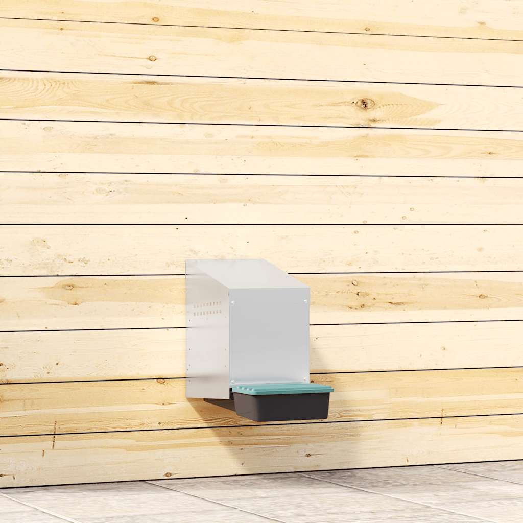 Kananpesälaatikko 2 Lokeroa Seinäkiinnitys Sinkitty Teräs