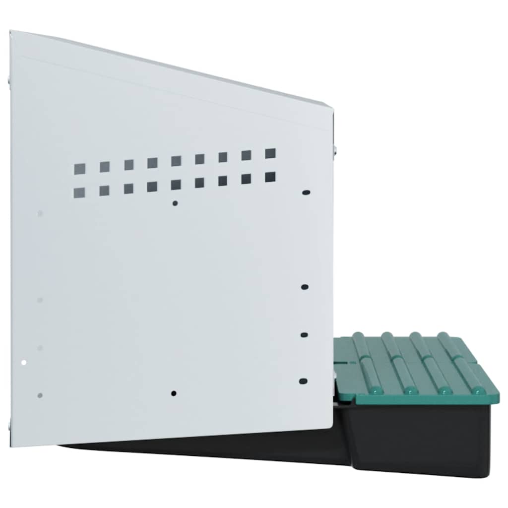 Kananpesälaatikko 2 Lokeroa Seinäkiinnitys Sinkitty Teräs