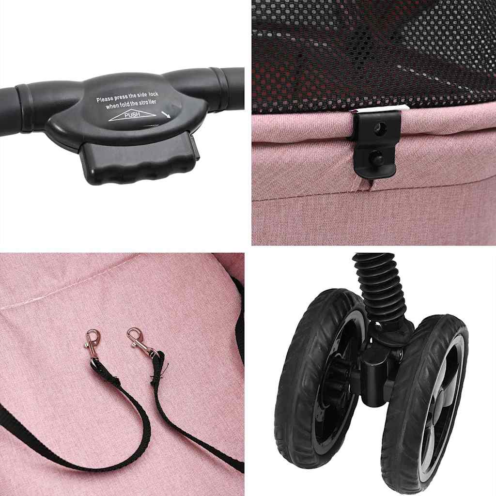 Käytävä Lemmikkiratkaisu Säädettävä Pinkki 81 X 47 X 99 Cm