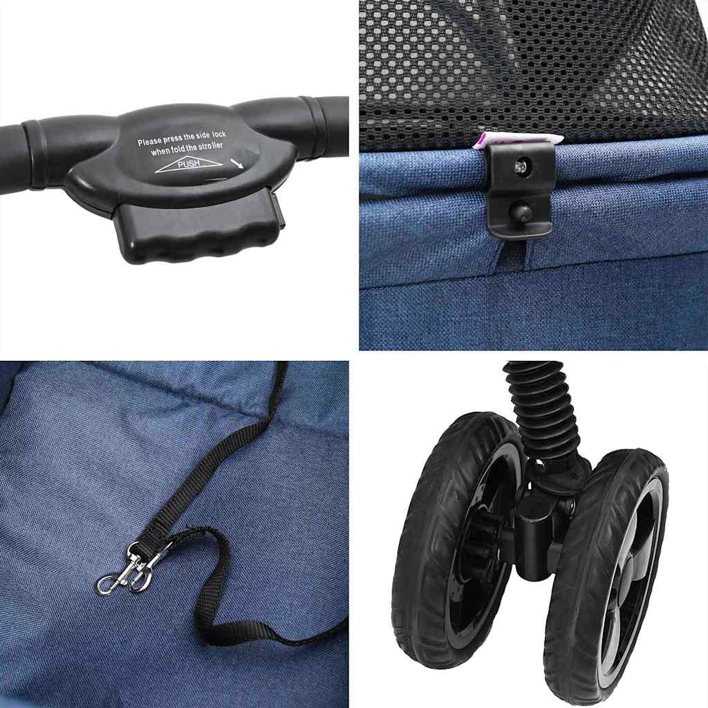 Käytävä Lemmikkiratkaisu Säädettävä Sininen 81 X 47 X 99 Cm