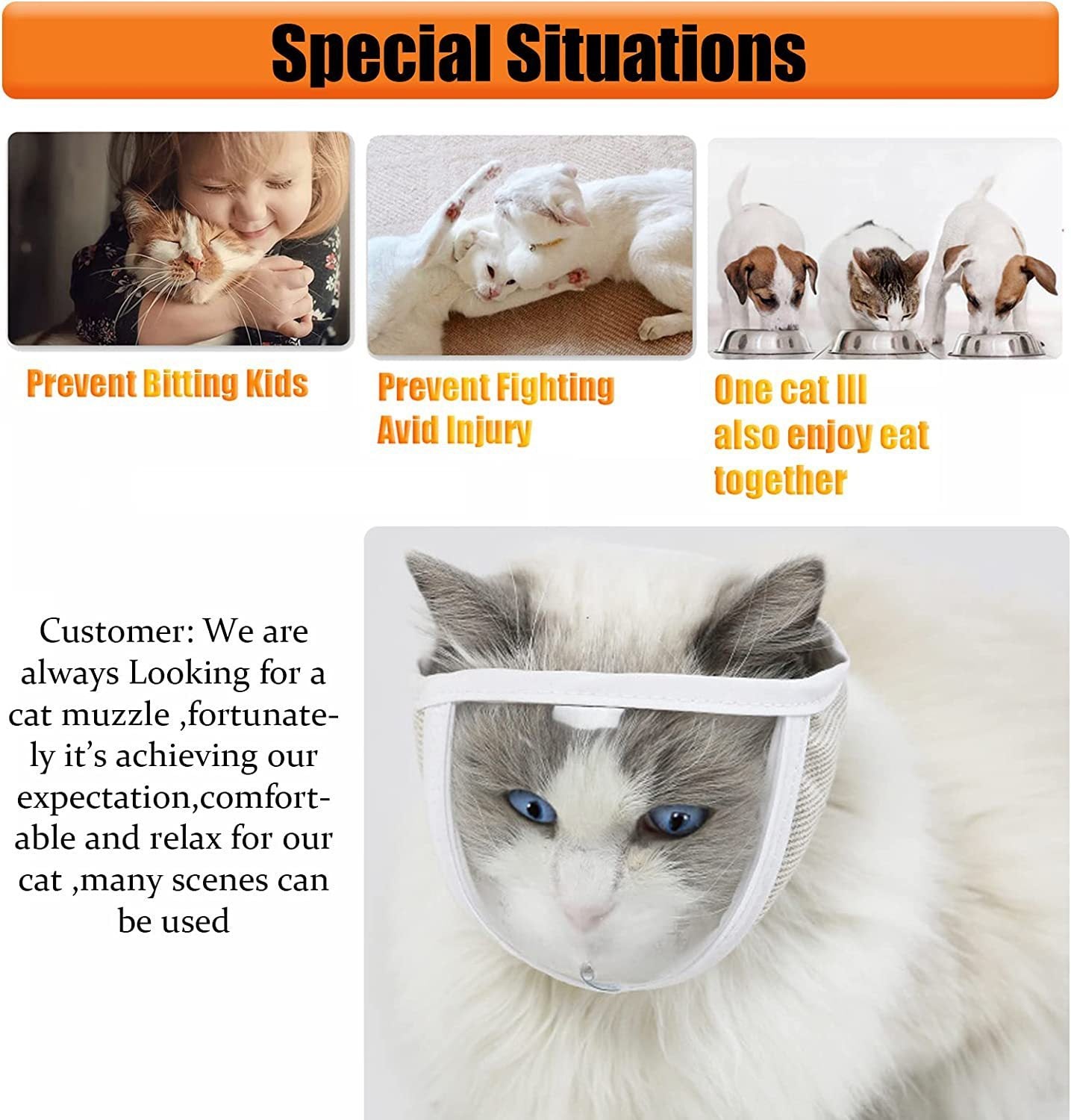 Anti Bite Puppy, Kitten Muzzles Mask