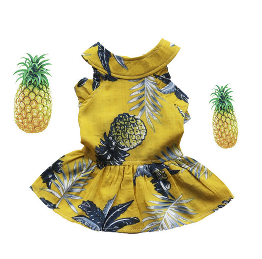 Prinsessklänning i bomull