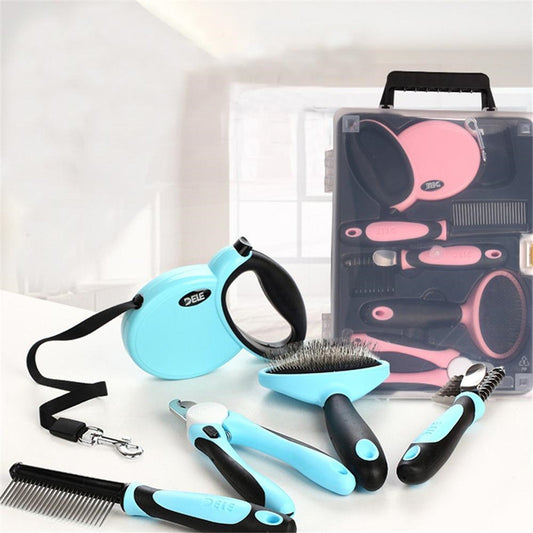 Femdelad rengöringslåda för husdjur