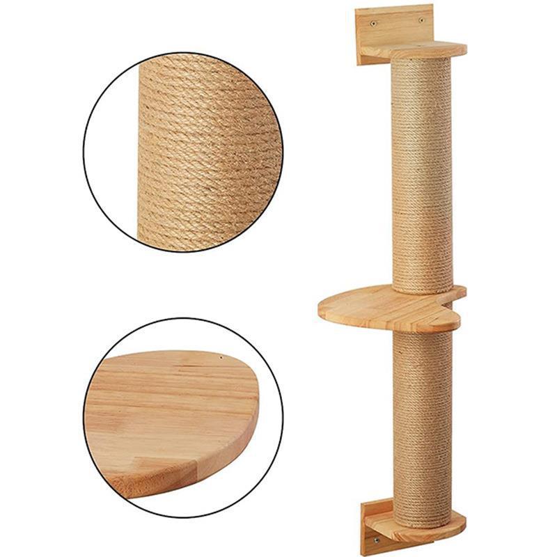 Cat Cordage Of Flax Grab Post Hanging Wall Jumping Platform
