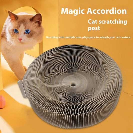 Creative Accordion Paper Cat Scratch Board