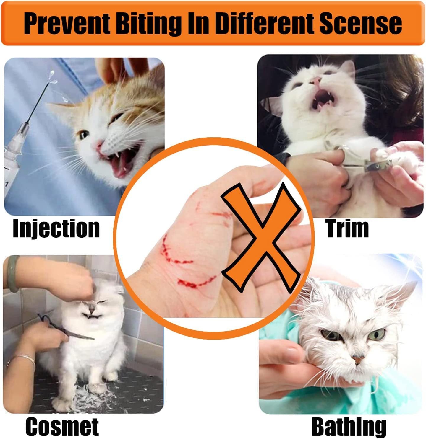 Anti Bite Puppy, Kitten Muzzles Mask