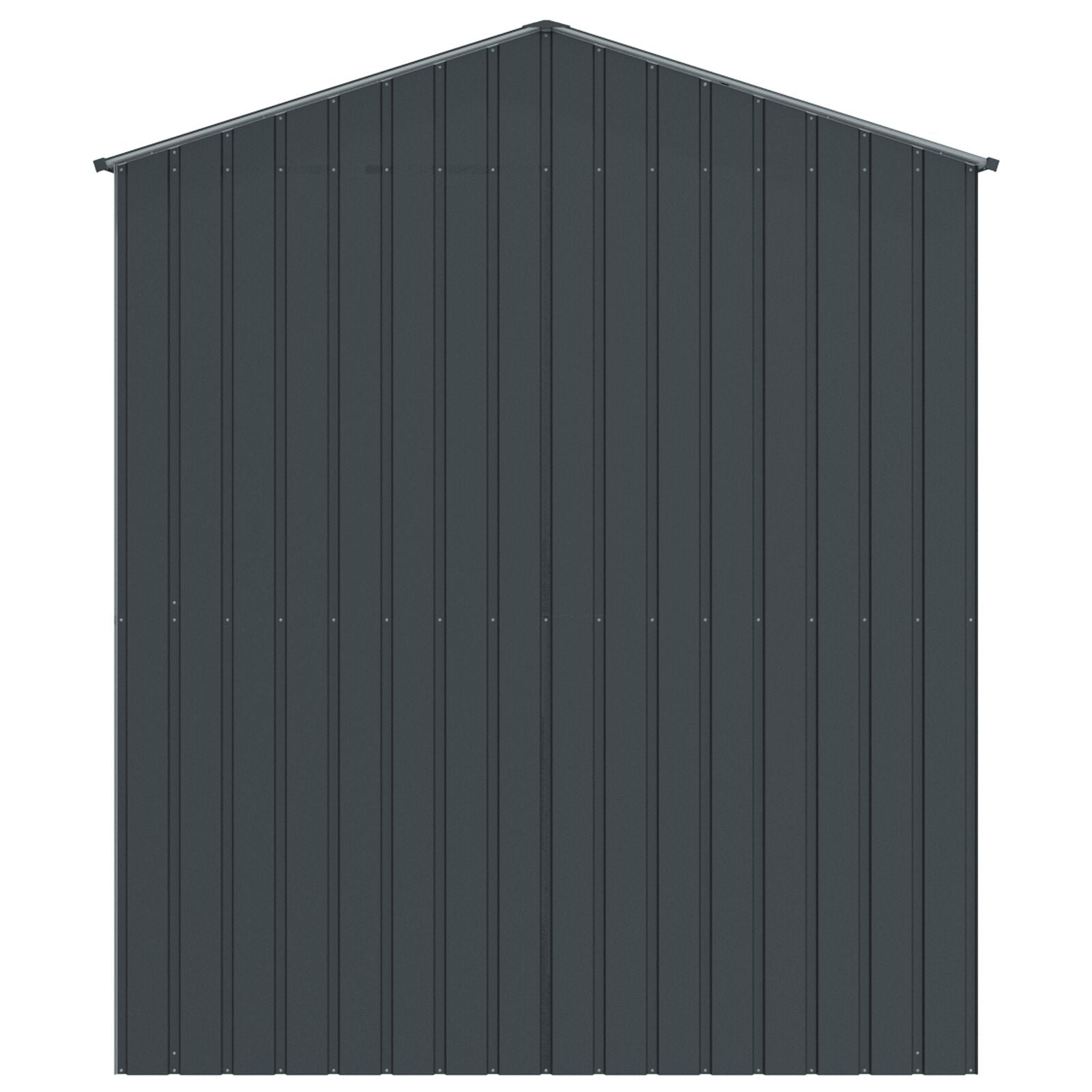 Lintuhäkki Laajennuksella Antrasiitti 210X421X247 Cm Teräs