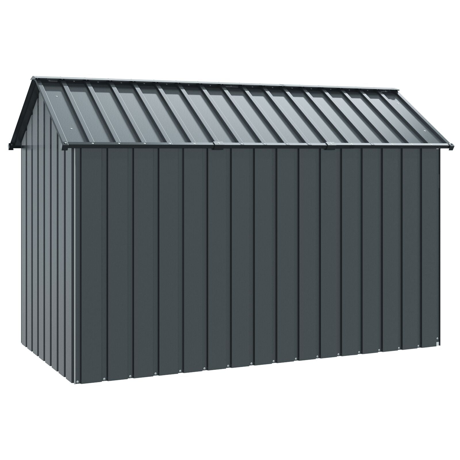 Lintuhäkki Antrasiitti 112X215X141 Cm Teräs