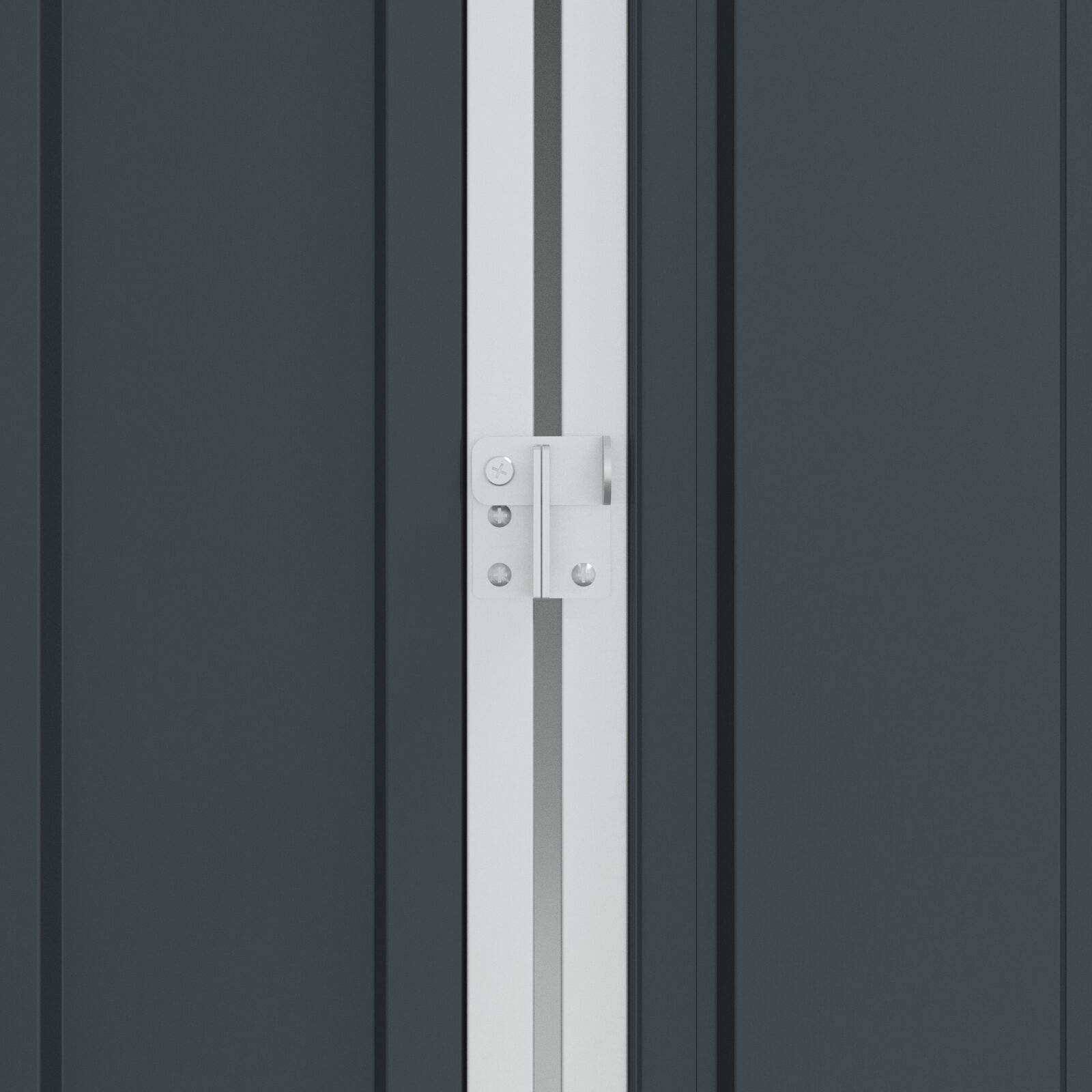 Lintuhäkki Lisäosalla Anthracite 112X838X141 Cm Teräs