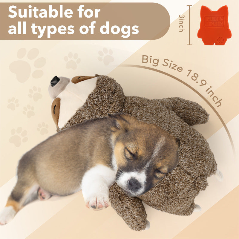 Lugnande leksak med hjärtslagsenhet