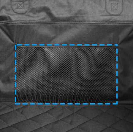 Stor hundbilsits, vattentätt tyg med andningsbart nät