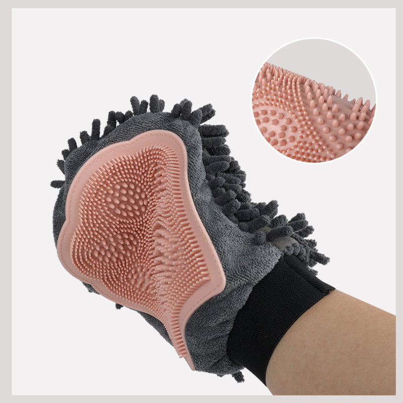 Pets Washing and Drying Glove
