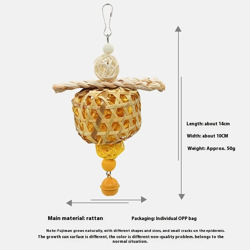 Parrot And Bird Toy Bamboo