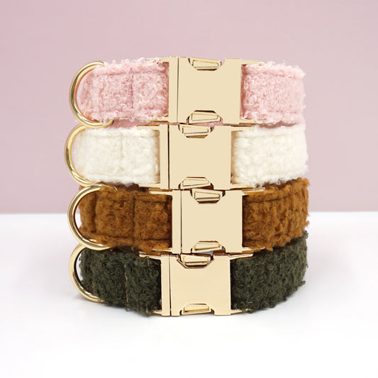 Teddy Plush Pet Collar
