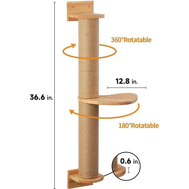 Cat Cordage Of Flax Grab Post Hanging Wall Jumping Platform