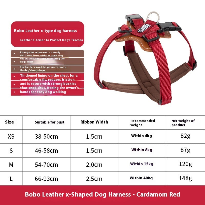 Dogs X Chest-back Harness