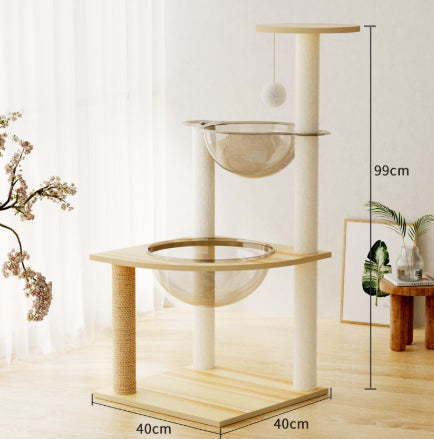 Space Capsule Cat Tree