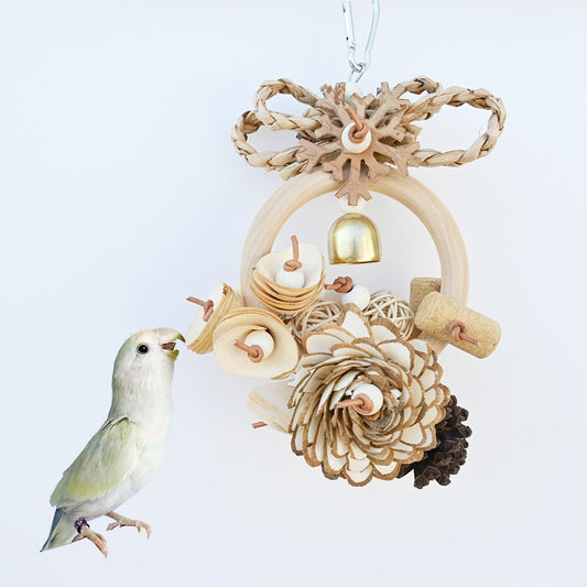 Papukaijan Jyrsimislelu Luonnonpuusta