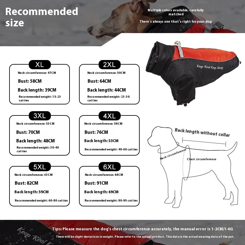 Polar Fleece Liner Dog Warm Clothing