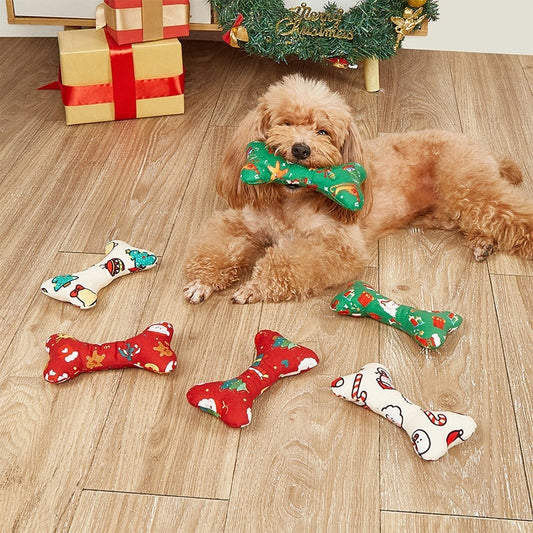 Christmas Gift Dog Plush Toy