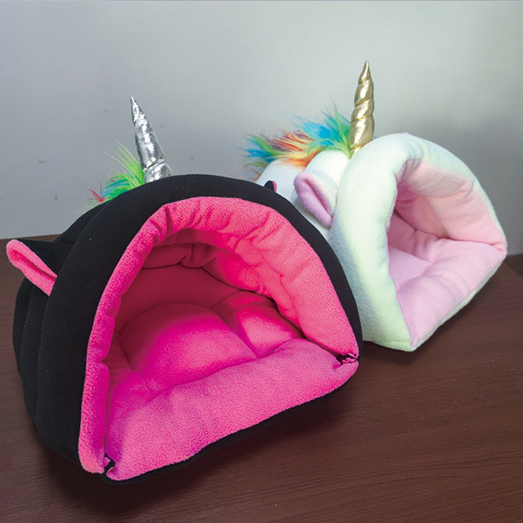 Unicorn Hamster Bed
