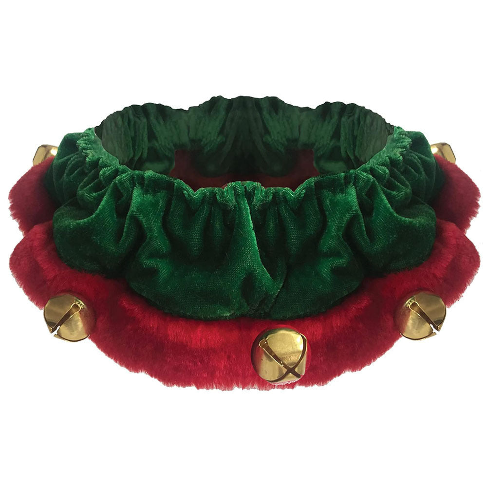 Christmas Pet Collar With Bells