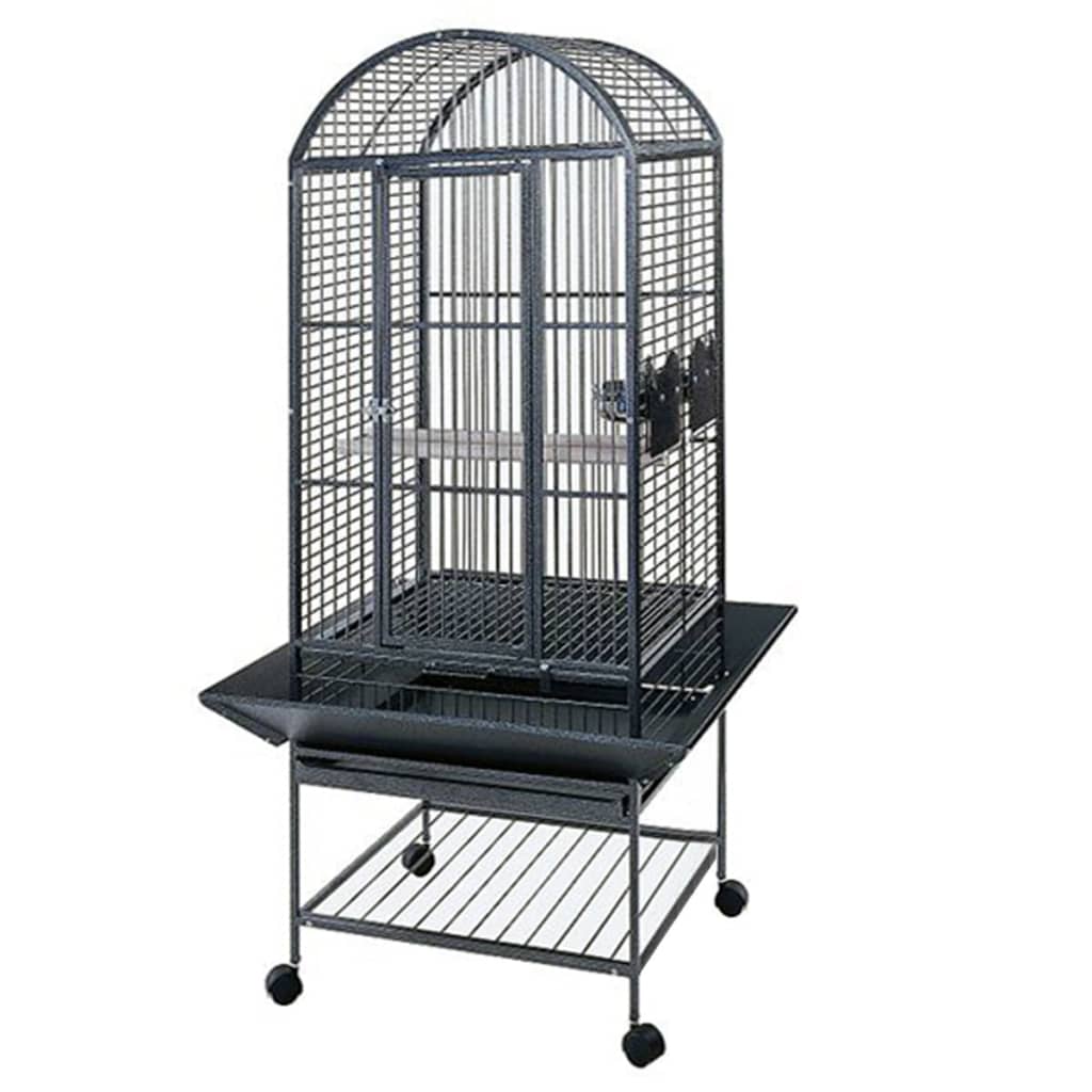 Strong Papukaijahäkki Villa Minerva Silverstone Harmaa 46X46X144 Cm