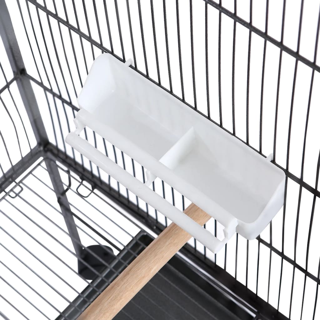 Katollinen Lintuhäkki Teräs 66X66X155 Cm