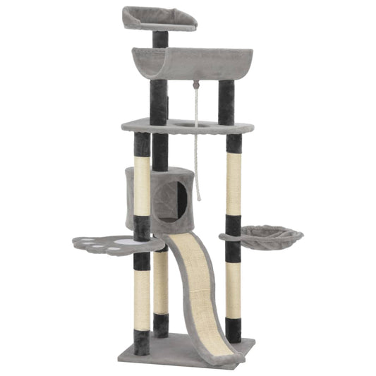 Kissan Kiipeilypuu Sisal-Pylväillä 145 Cm