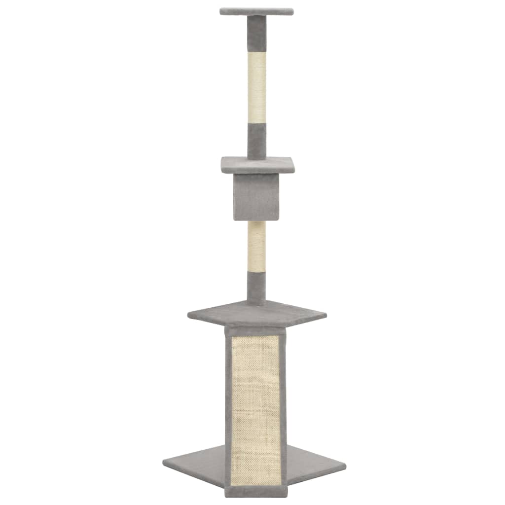 Kissan Raapimispuu Sisal-Pylväillä 160 Cm