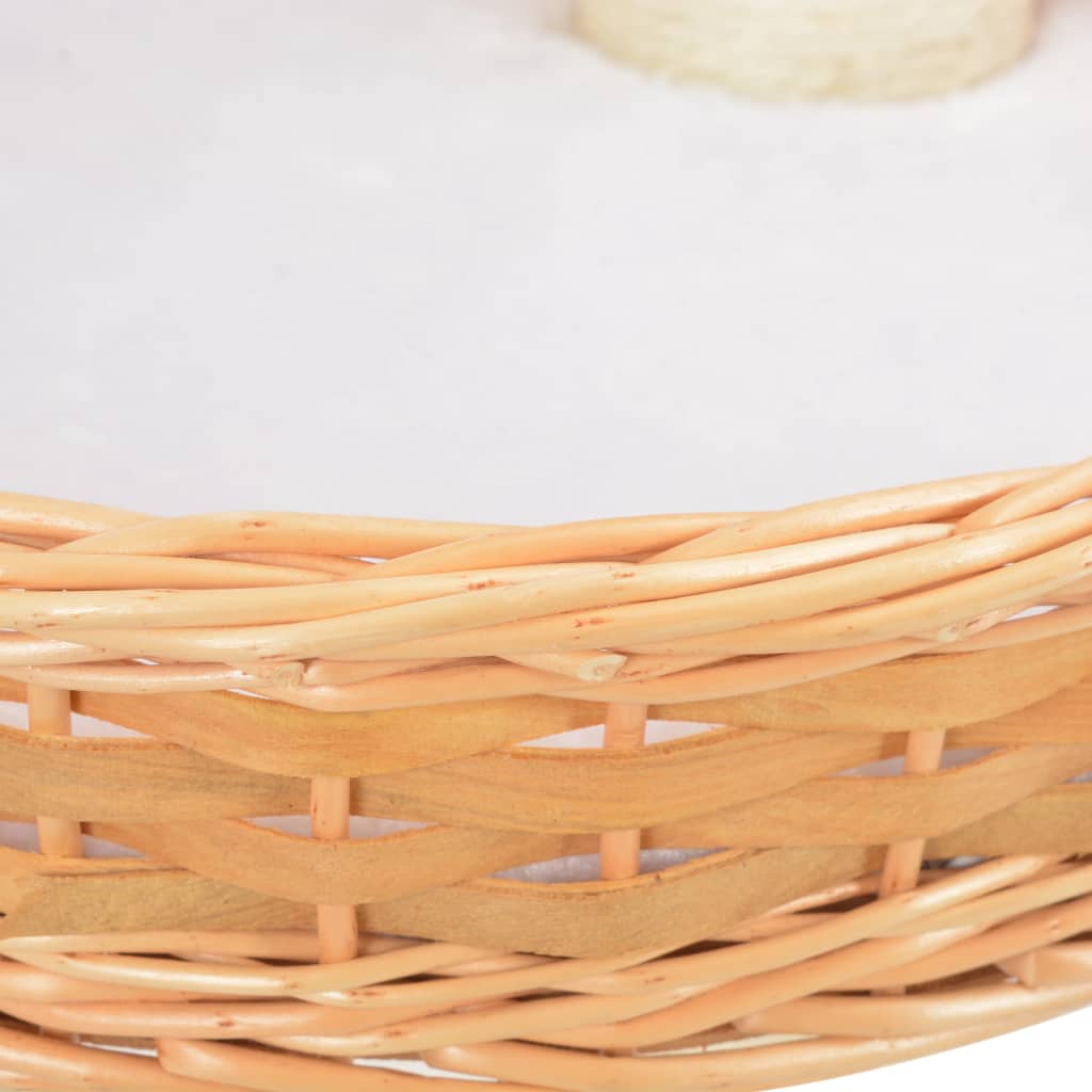 Kissan Kiipeilypuu Sisal-Pylväällä Luonnollinen Paju