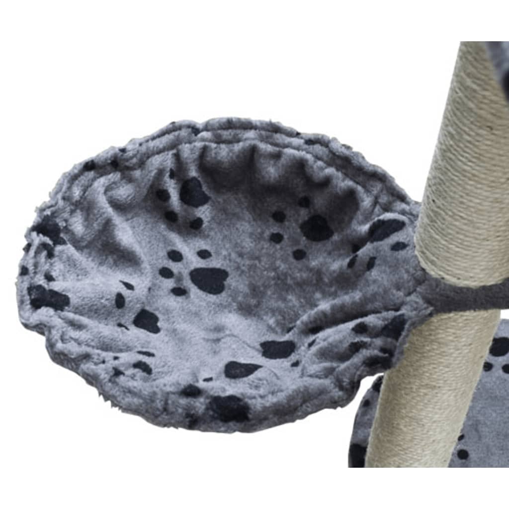 Kissapuu Deluxe 230-260 Cm Harmaa Tassujäljillä