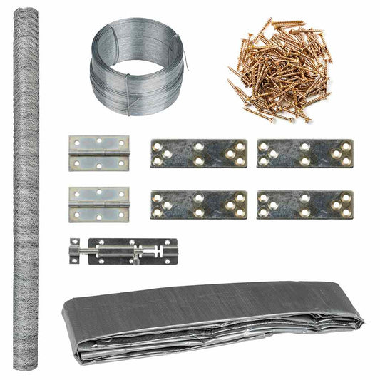 Kanahäkki 3X1,5X2 M Teräs