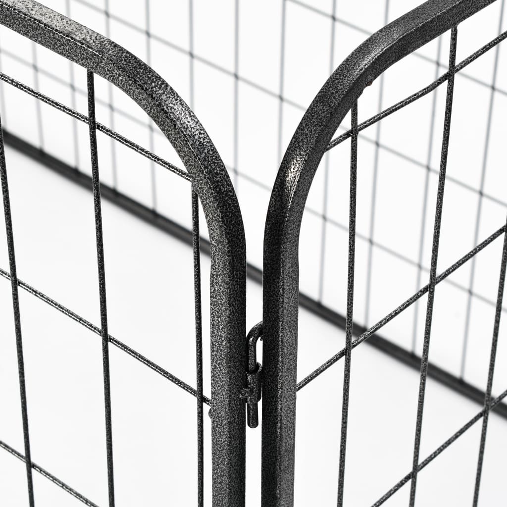 Vankka Pentuaitaus Musta 120X80X70 Cm Teräs