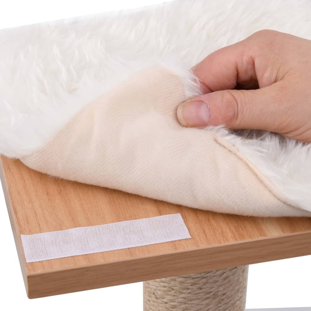 Kissan Kiipeilypuu Sisal-Raapimismatolla 123 Cm