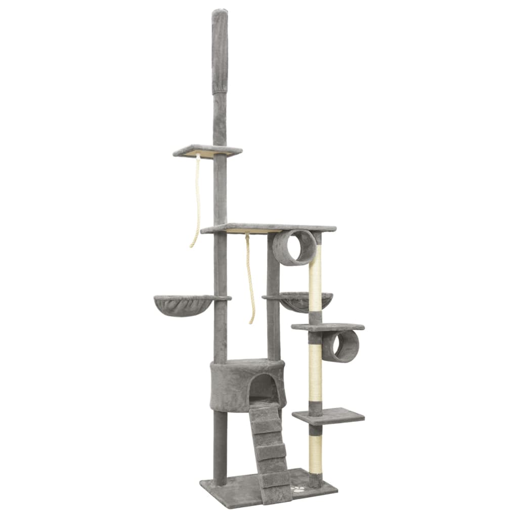 Kattoon Asti Yltävä Kissan Kiipeilypuu 220-240 Cm