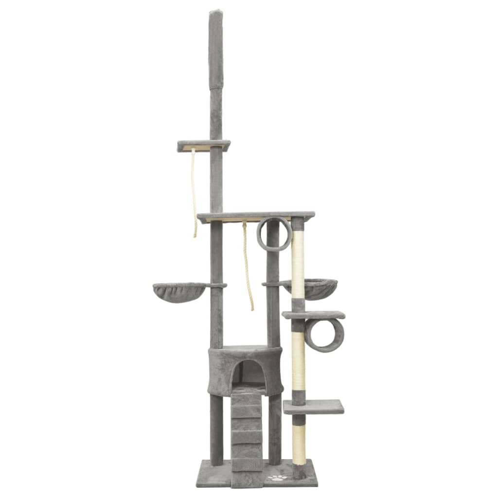 Kattoon Asti Yltävä Kissan Kiipeilypuu 220-240 Cm